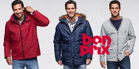 Bonprix мужские куртки и толстовки