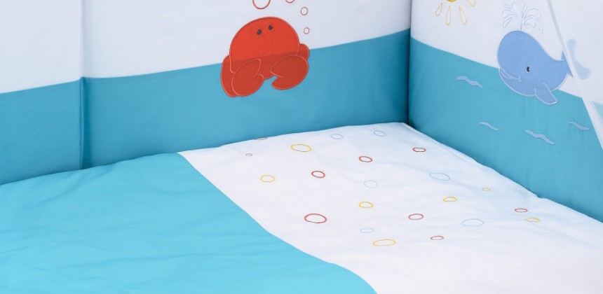Защита на кроватку ребёнка для комфортного отдыха малыша