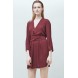 Платье Drape Mango модель ANW596545 купить cо скидкой