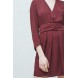 Платье Drape Mango модель ANW596545 купить cо скидкой