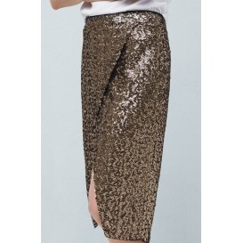 Юбка Sequin Mango модель ANW694317 cо скидкой