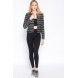 Жакет Kim Cropped Stripe Jaquard Only модель ANW574897 фото товара