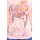 Футболка Only артикул ON 15096514 Peach Melba Print I WILL