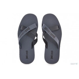 Мужские шлепанцы Just Cavalli Flip Flops 570-37 Made in Italy