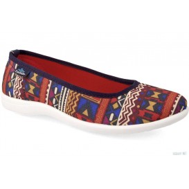 Женские балетки Las Espadrillas Red Kilim 300816-8947