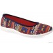 Женские балетки Las Espadrillas Red Kilim 300816-8947 артикул KDF-300816-8947 купить cо скидкой