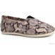 Женские томс Las Espadrillas Snake 3015-34 модель KDF-3015-34 фото товара