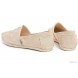 Эспадрильи Las Espadrillas Bej Canvas 4015-1 артикул KDF-4015-1 купить cо скидкой