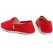 Эспадрильи Las Espadrillas Red Linen 4015-2 артикул KDF-4015-2