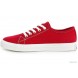 Кеды Las Espadrillas Classic Red 4799-9696 Красный хлопок модель KDF-4799-9696 распродажа