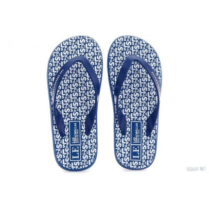 Мужские вьетнамки Las Espadrillas Flip Flops F6574-8913 Made in Italy артикул KDF-F6574-8913 фото товара