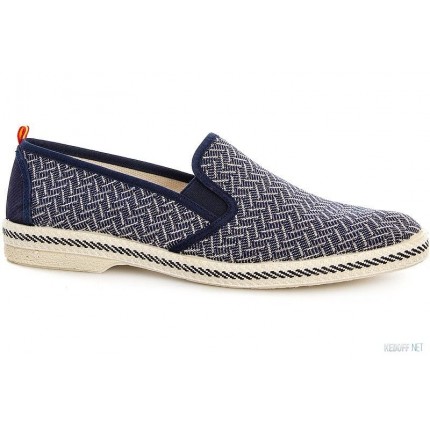 Мужские мокасины Las Espadrillas Fv5069 Made in Spain модель KDF-FV5069 фото товара