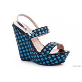 Женские босоножки Nine West 2010-2105-40 На танкетке модель KDF-2010-2105-40 купить cо скидкой