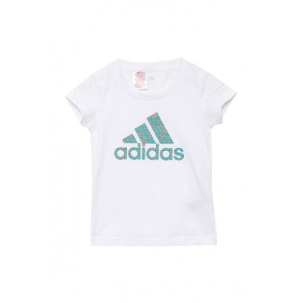 Футболка спортивная YG W LOGO TEE adidas Performance артикул AD094EGHMX40 фото товара