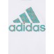 Футболка спортивная YG W LOGO TEE adidas Performance артикул AD094EGHMX40 фото товара