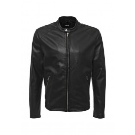 Куртка кожаная Burton Menswear London артикул BU014EMIDY28 распродажа