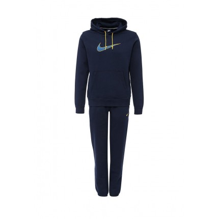 Костюм спортивный NIKE CLUB BB TRK SUIT-SWOOSH + Nike артикул MP002XM0VMNV cо скидкой