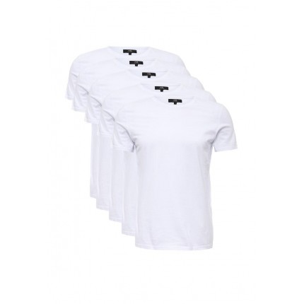 Комплект футболок 5 шт. oodji артикул OO001EMOUC29 распродажа