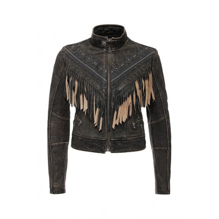 Куртка кожаная LOST LOVE JACKET Affliction модель AF405EWJMM07