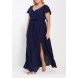 Платье MAXI DRESS WITH LACE Just Joan модель JU014EWHCM78 распродажа