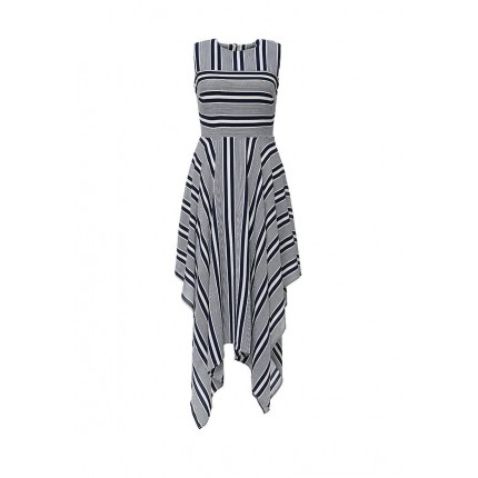 Платье CELIA ASYM STRIPE DRESS LOST INK модель LO019EWGIT07