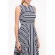 Платье CELIA ASYM STRIPE DRESS LOST INK модель LO019EWGIT07