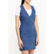 Платье GRACE BUTTON DENIM DRESS LOST INK артикул LO019EWGSA74 распродажа