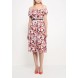 Платье ERIN SWALLOW PRINT DRESS WITH SKINNY BELT LOST INK модель LO019EWGSA76 фото товара