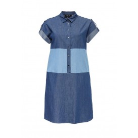 Платье SUZY DENIM PANEL DRESS LOST INK