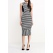 Платье DEVON STRIPE BODYCON LOST INK артикул LO019EWGTI47 фото товара