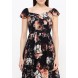 Платье PERRIN BARDOT PRINTED DRESS LOST INK модель LO019EWGTV43