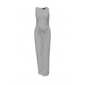 Платье AMMIE TWIST FRONT STRIPE MAXI LOST INK