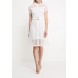 Платье MELISSA WHITE BELTED SHIRT DRESS LOST INK артикул LO019EWGUV04 купить cо скидкой