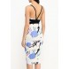 Платье DILYS PRINTED STRAPPY BODYCON LOST INK артикул LO019EWGUY44 распродажа