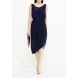 Платье AUDREY DRAPE SIDE JERSEY DRESS LOST INK артикул LO019EWGVG37 фото товара