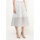 Юбка LACE OVERLAY TEXTURED MIDI LOST INK артикул LO019EWGYL60 cо скидкой