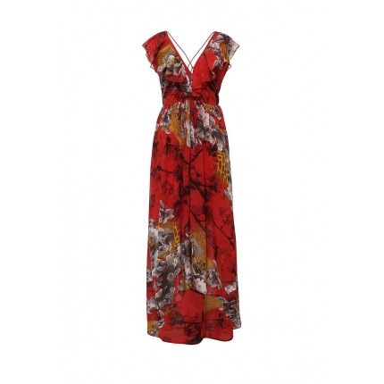 Платье MADISON PRINTED MAXI DRESS LOST INK модель LO019EWHCB77 распродажа