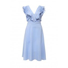 Платье JEMMA LADDER INSERT FRILL SLEEVE DRESS LOST INK