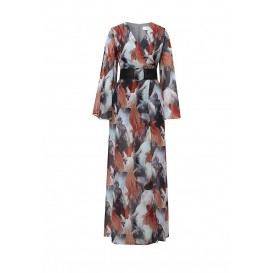 Платье AUBERY KOI PRINTED MAXI DRESS LOST INK