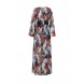 Платье AUBERY KOI PRINTED MAXI DRESS LOST INK модель LO019EWHDW05 купить cо скидкой