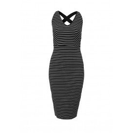 Платье LEXI BLOCK STRAP STRIPED BODYCON DRESS LOST INK