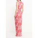 Платье AMBER PRINTED DRAPE MAXI WITH BELT DETAIL LOST INK модель LO019EWHEL70 распродажа