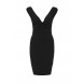 Платье OTB ROSY TWIST BARDOT BODYCON DRESS LOST INK артикул LO019EWHEM37 cо скидкой