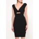 Платье OTB ROSY TWIST BARDOT BODYCON DRESS LOST INK артикул LO019EWHEM37 cо скидкой