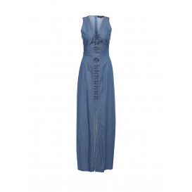 Платье DEMI DENIM MAXI DRESS LOST INK