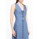 Платье DEMI DENIM MAXI DRESS LOST INK артикул LO019EWHHM97 cо скидкой