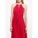 Платье IVY CREPE TIE WAIST MAXI LOST INK модель LO019EWHIM89 фото товара