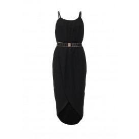 Платье ELLIE RUCHED TIE WAIST BODYCON DRESS LOST INK