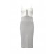 Платье JESSIE LATICE DETAIL BODYCON DRESS LOST INK артикул LO019EWHMI98 распродажа