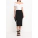 Юбка SPLIT PENCIL SKIRT LOST INK модель LO019EWIMG63 купить cо скидкой